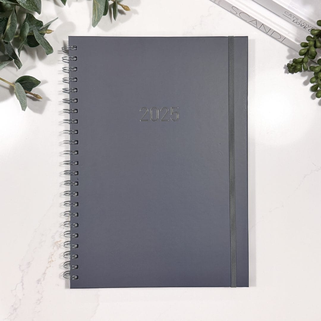 Charcoal 2025 weekly teacher planner plan prep