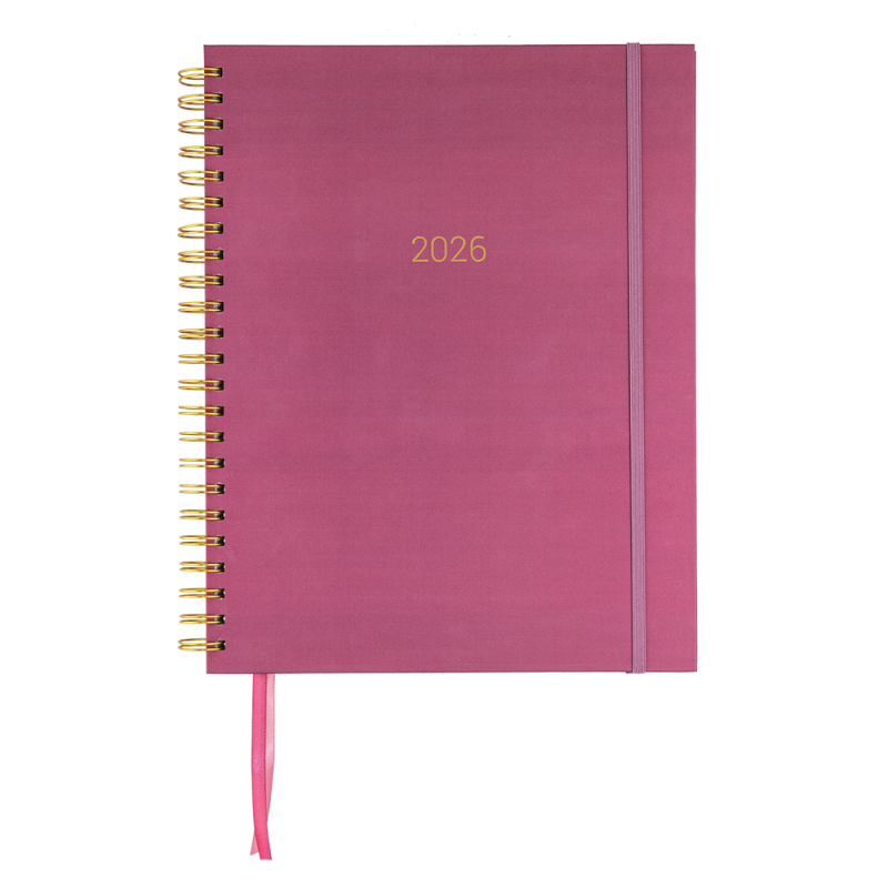 A4 Berry Slimline Weekly Teacher Planner - 2026