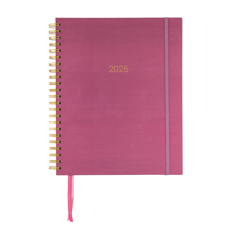 B5 Berry Slimline Weekly Teacher Planner - 2026