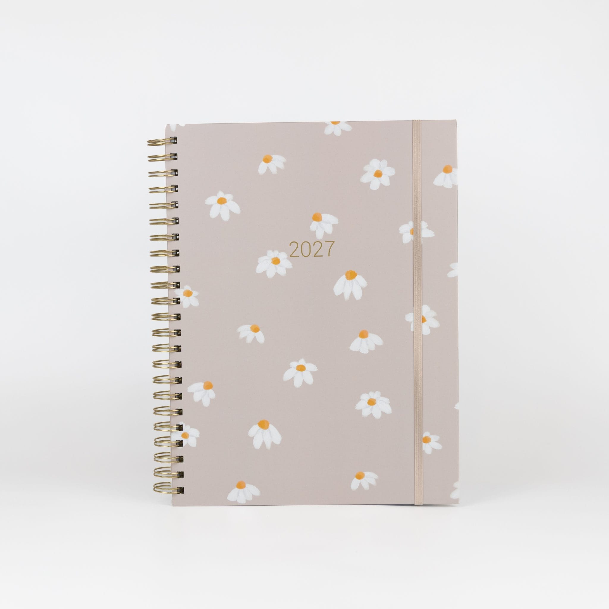 2027 Slimline Teacher Planner in A4 Daisy