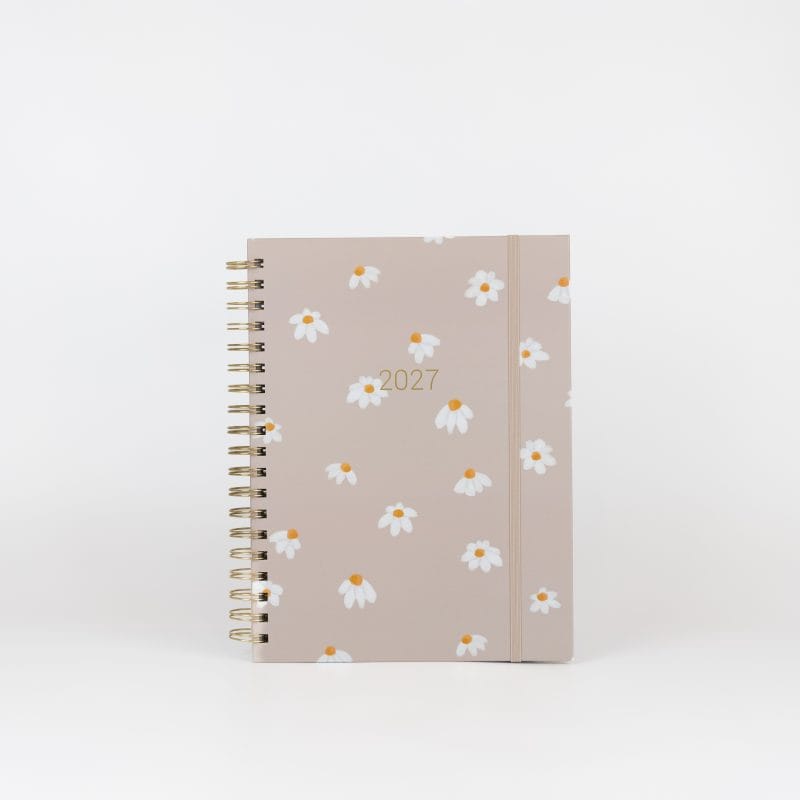 2027 Slimline Teacher Planner in B5 Daisy