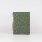 2027 Slimline Teacher Planner in B5 Olive Leaf